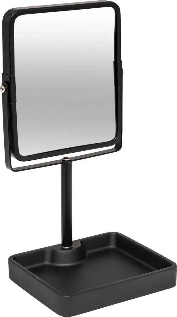 Miroir Pivotant Rectangulaire Noir 30x15,2 cm - Collection Glass de 5 Five