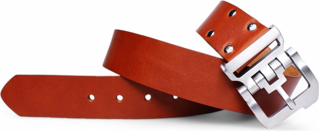 FRONHOFER Best Patina hochwertiger 4cm Ledergürtel, exklusive Edelstahlschnalle