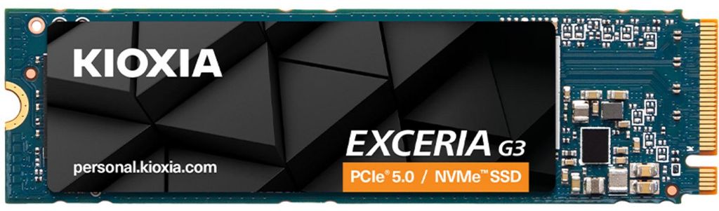 Kioxia EXCERIA G3 - SSD - 1 TB - intern - M.2 2280 - PCI Produktbild 