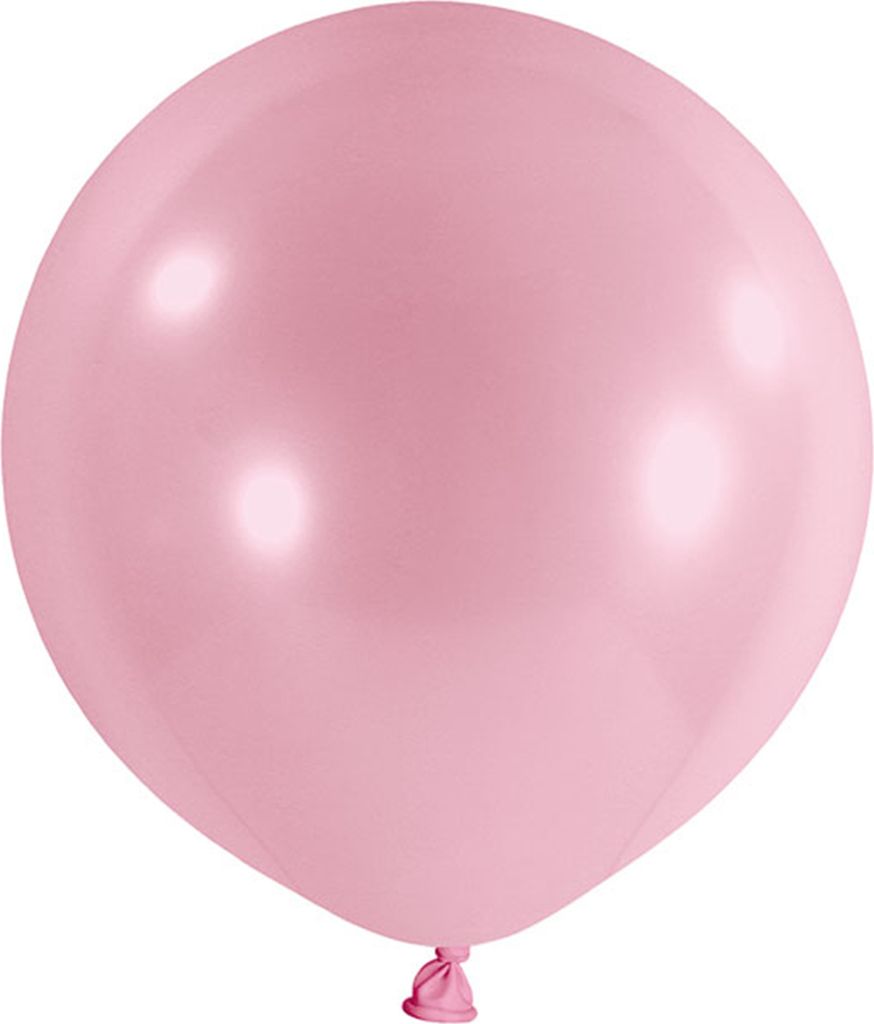 XXL Ballon Partyriese hellrosa 1m