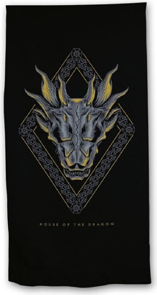 Haus des Drachen Badetuch 70 x 140 cm