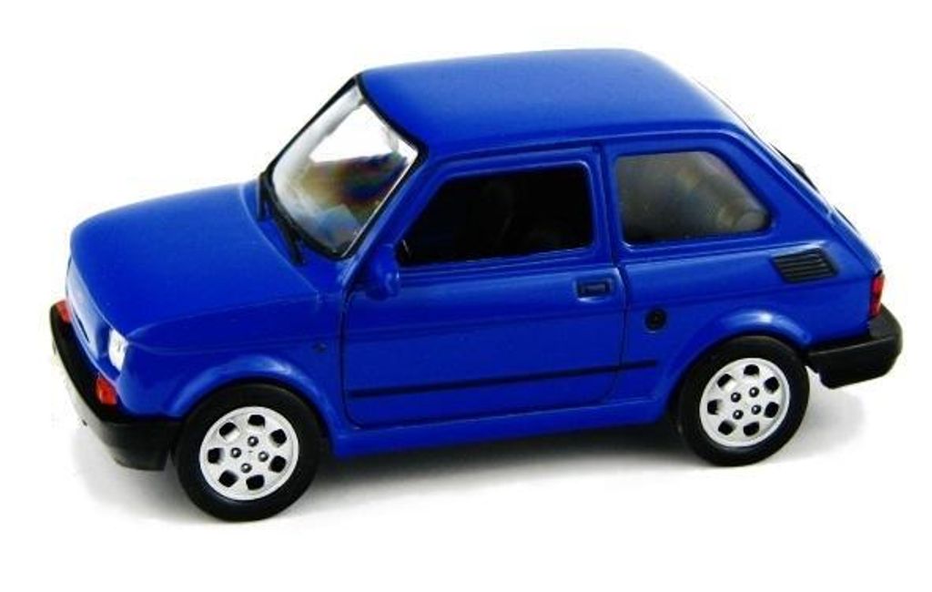 Fiat 126p 1:27 dunkelblau WELLY