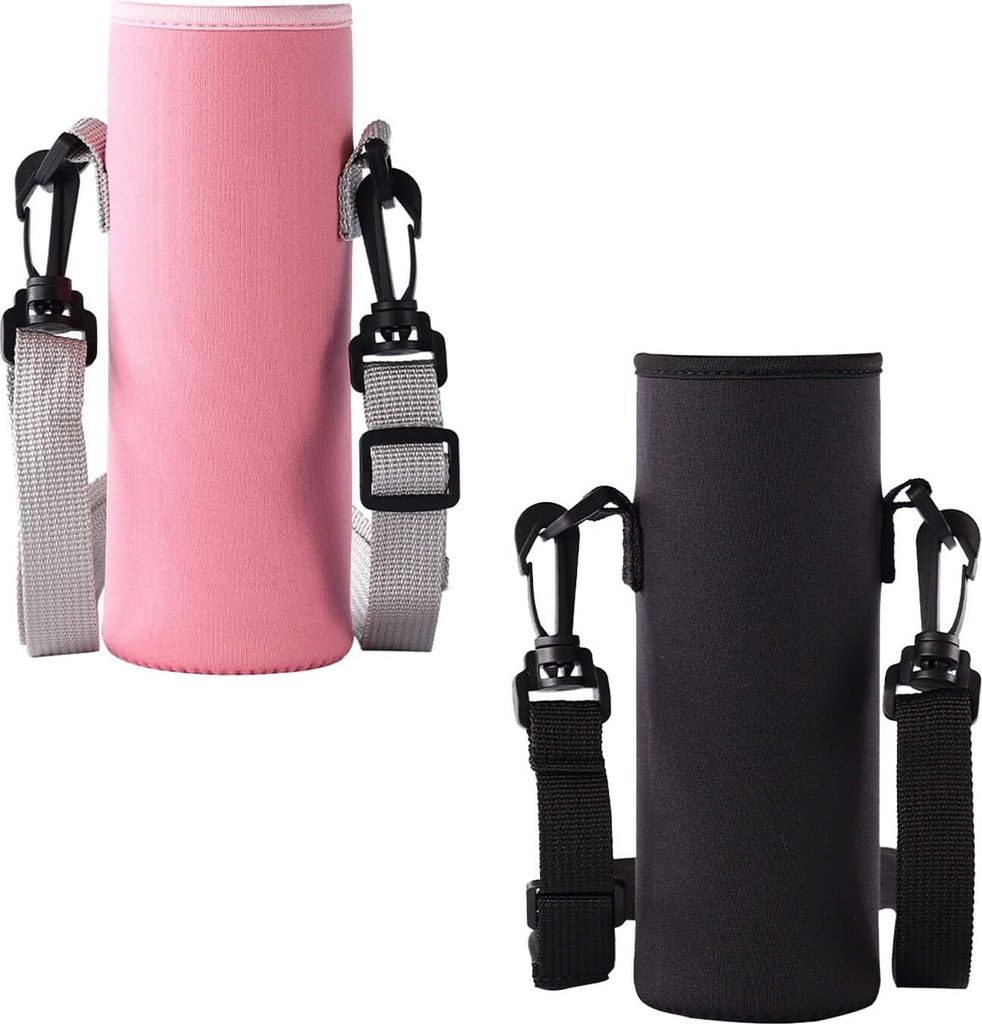 2er Pack Trinkflaschenhülle 8x23cm Große Tragetasche für Trinkflaschen, Sport Trinkflaschenhülle Isoliertasche für Trinkflaschen für Sport, W...