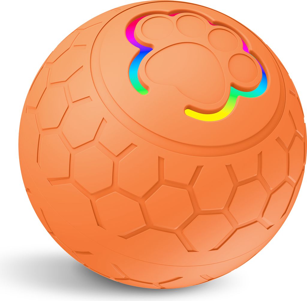 Spielzeugball fuer Haustiere šC Interaktives Hundespielzeug, Jolly Ball Hueteball fuer Hunde šC Dual-Mode-Design, Radarausloeser, langlebig und s...