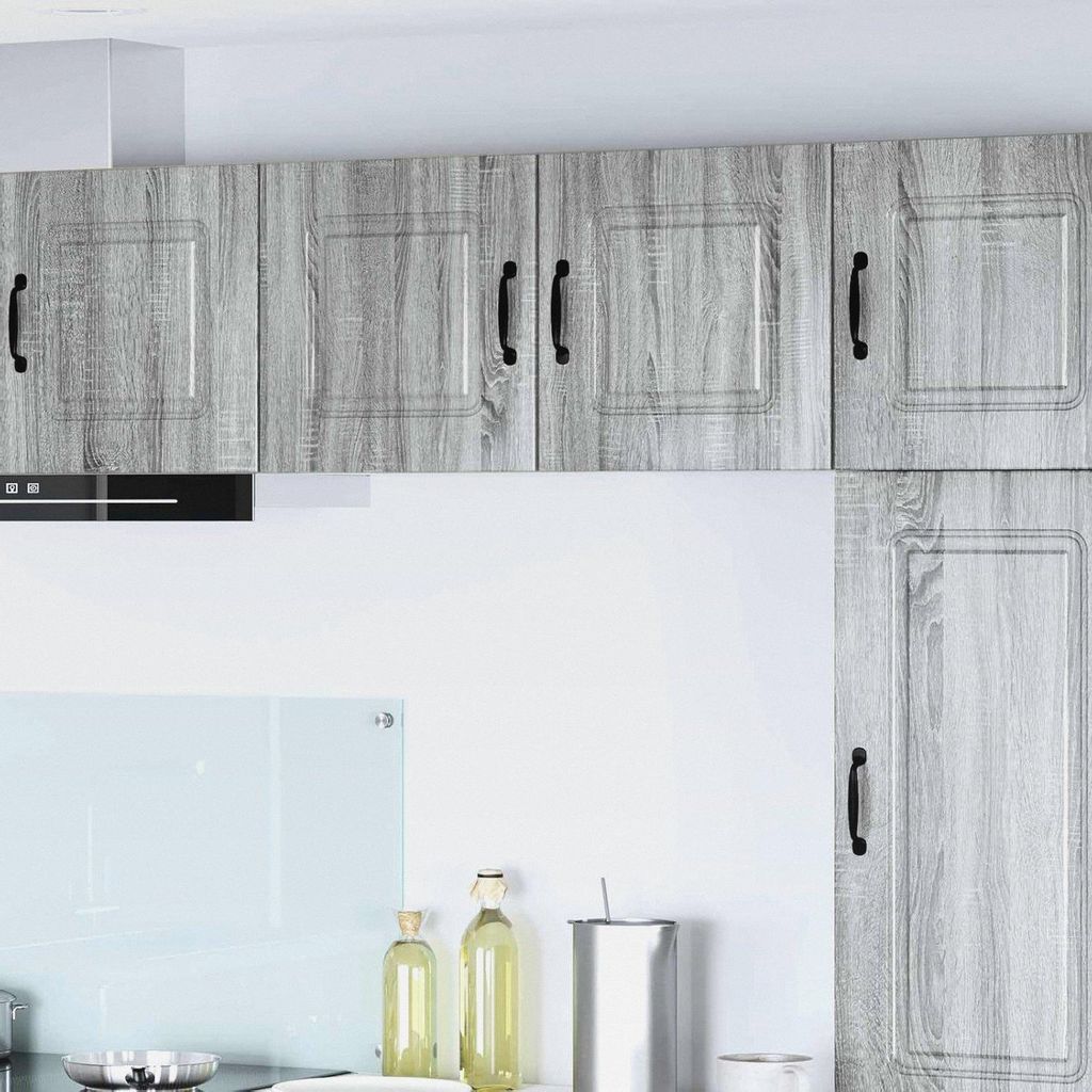 Küchenschrank Kalmar 2 Stück Graues Sonoma 40 x 31 x 40 cm Hängeschrank für Badezimmer Küche Wäscheraum