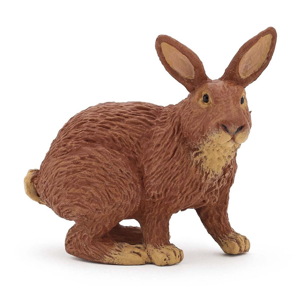 Papo Brauner Hase, 3 Jahr(e), Farmyard friends, Braun, PVC