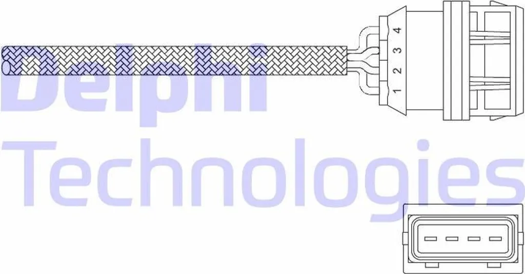 Sonde Lambda Volvo V40 S40 Solution Voyant Moteur Delphi ES11036-12B1
