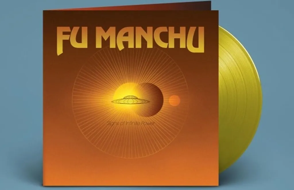 Disque Vinyle Fu Manchu Signs Of Infinite Power Album Rock Jaune LP