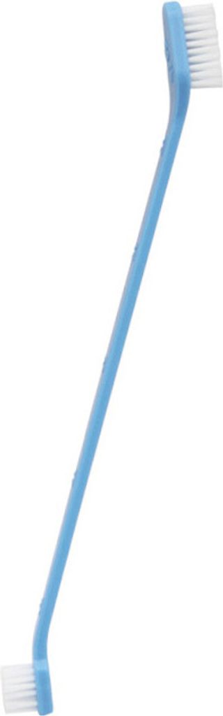 Spazzolino da denti per cani reversibile 17 cm Azzurro Immagine del prodotto 