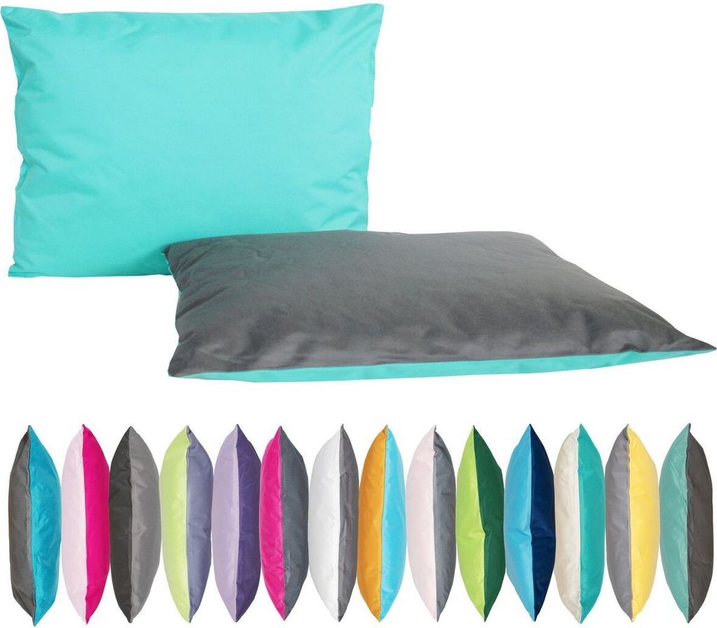 JACK 2-farbiges Wende Outdoor Lounge Kissen 30x50cm Produktbild 