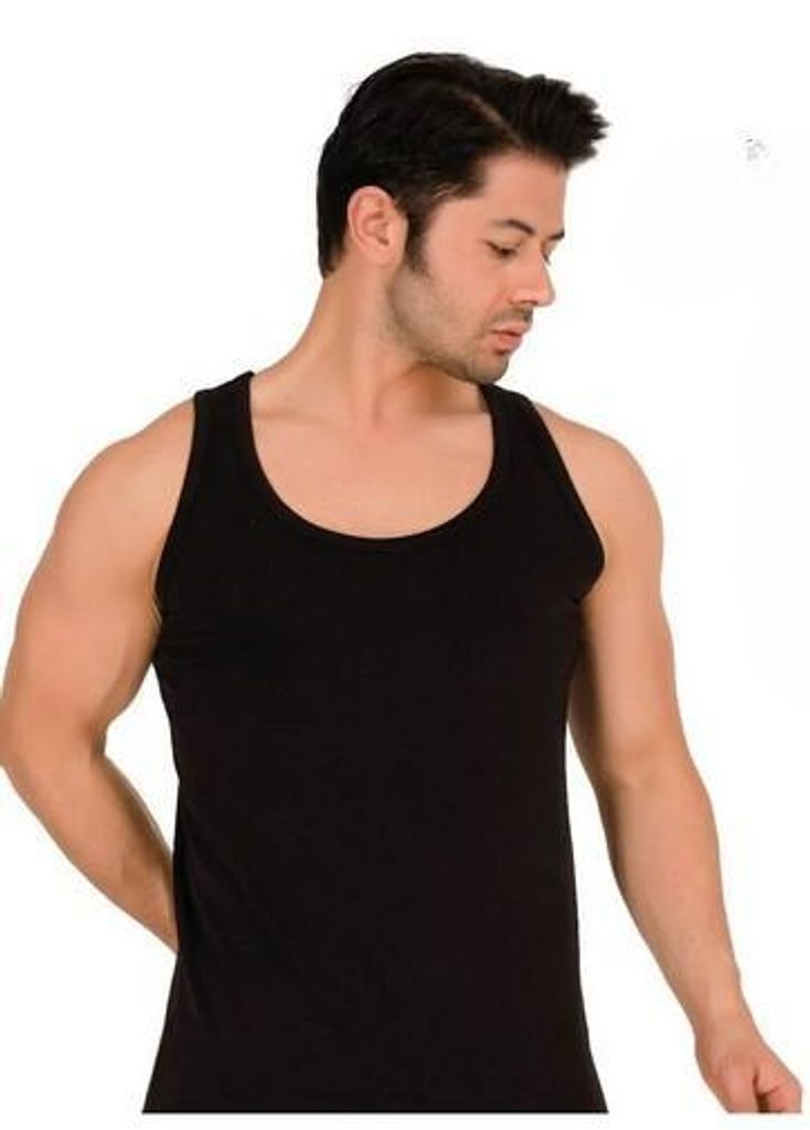 6 Pack Herren Unterhemden Feinripp Tank Top Achselhemd Produktbild 