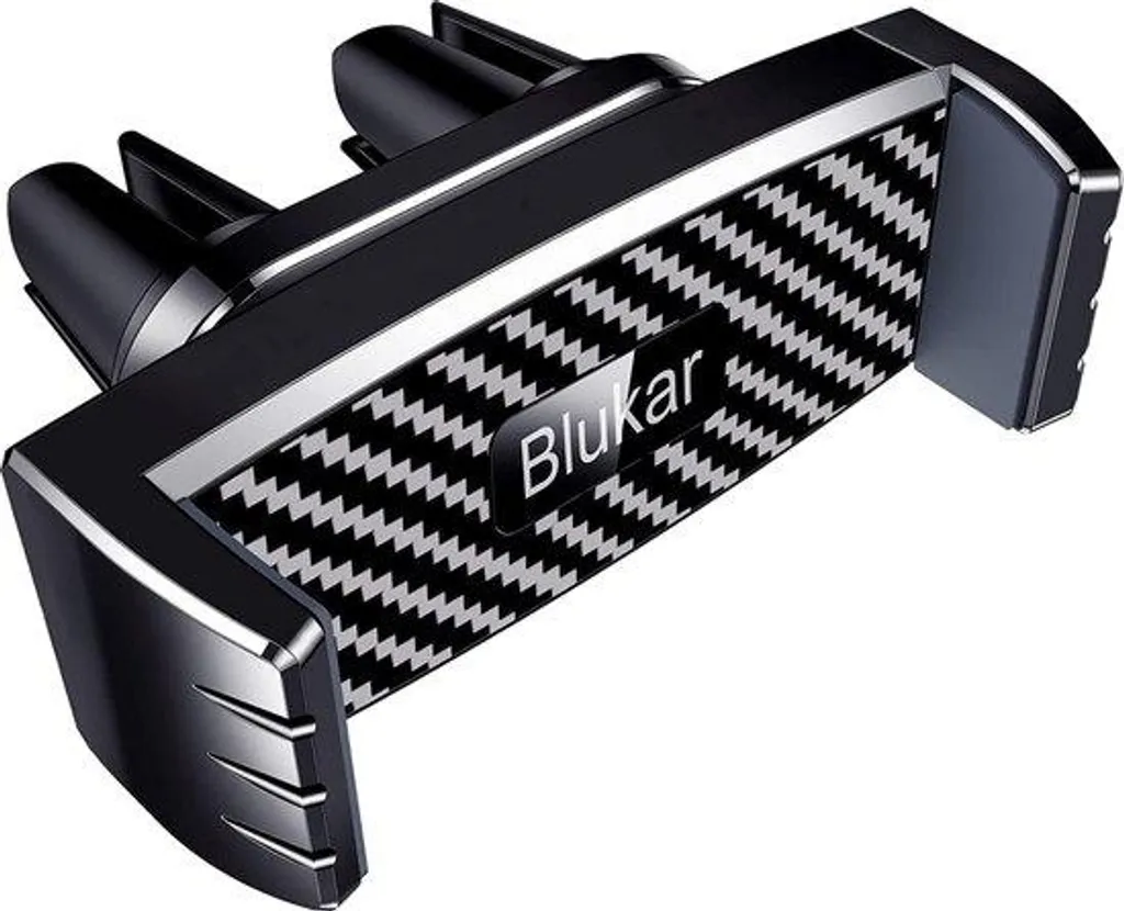 Support téléphone voiture noir ventilé 360° contre la surchauffe GPS