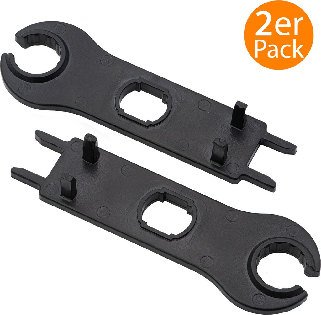 ORSEM MC4 Solar Schlüssel Spanner 1500 V (2 Stück) Montage Produktbild 