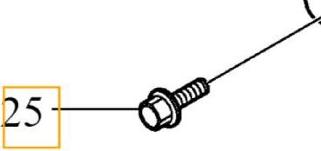 VOLVO Original Halterungsschraube M6x20 OE 30725147