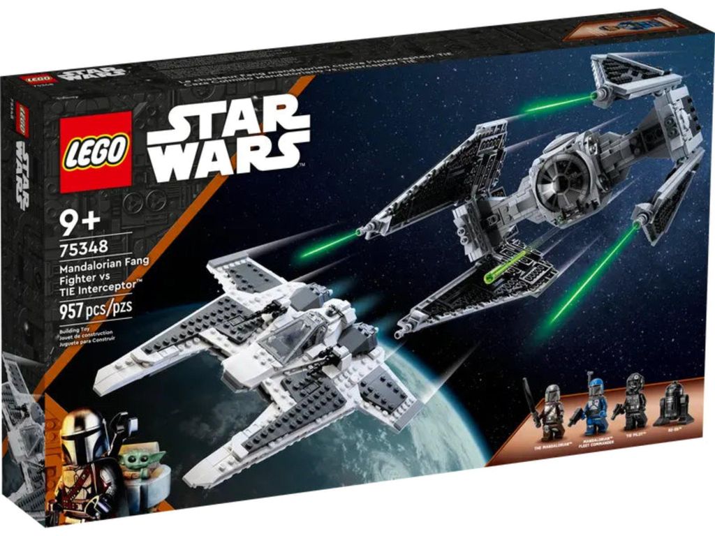 Mandalorianská stíhačka třídy Fang proti TIE Interceptoru Obrázek produktu 