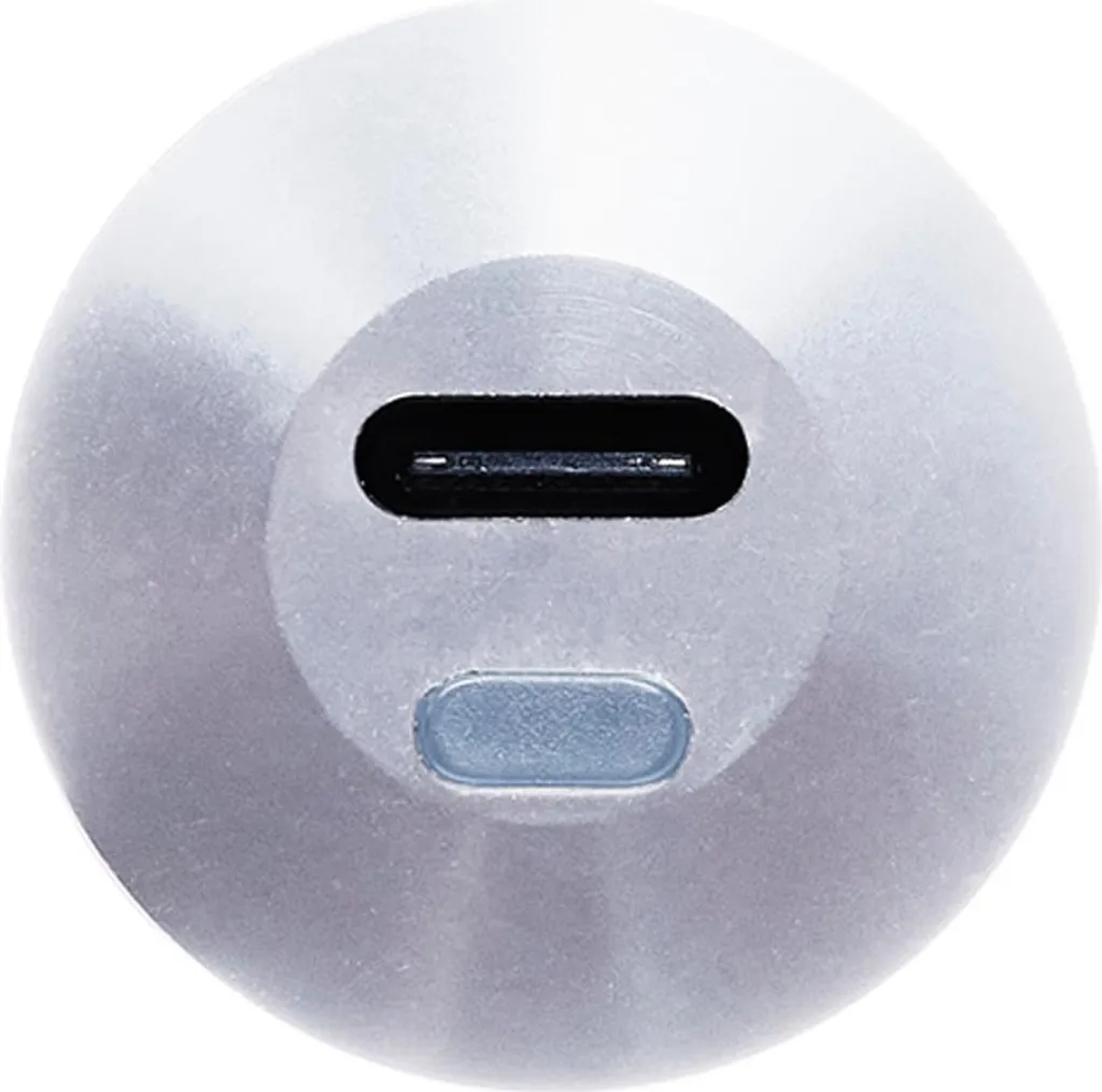 Bachmann Ochno 920.0001 Presa Tavolo USB-C 100W Alluminio Argento