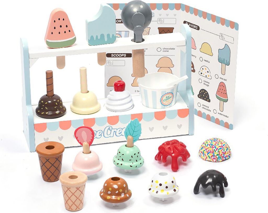 Gelateria in legno per bambini UMU® - negozi di cucine per Immagine del prodotto 
