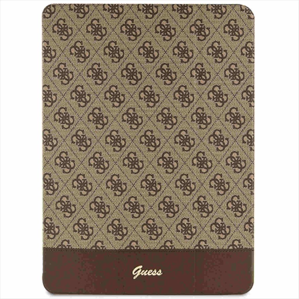 Guess GUFCP12PS4SGW iPad Pro 12.9" braun 4G Stripe Allover Produktbild 