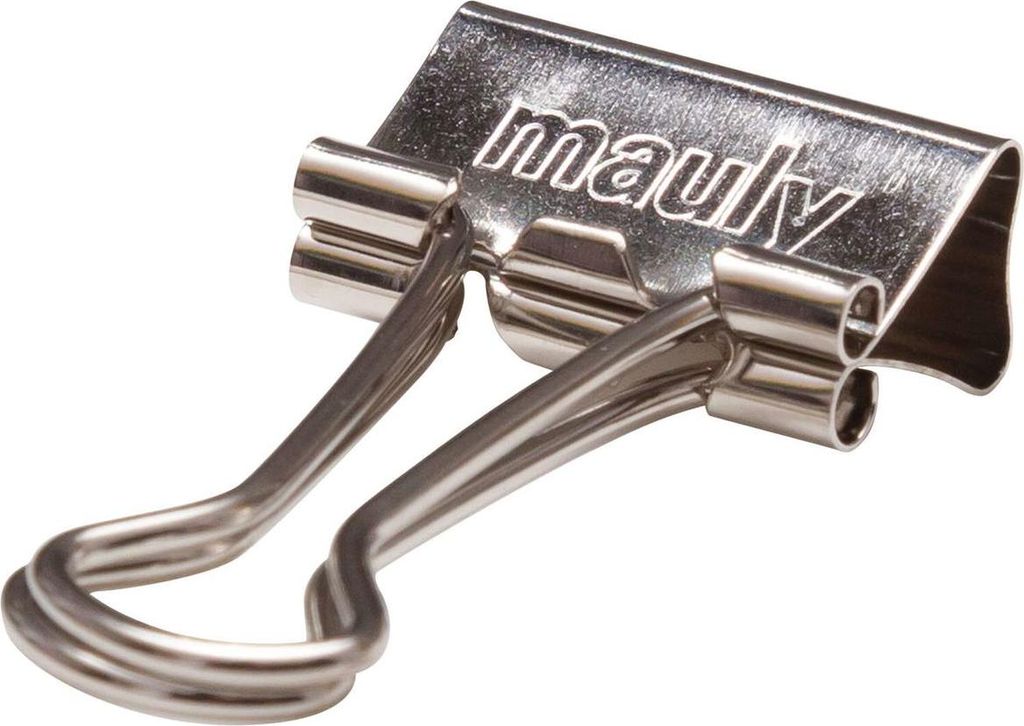 MAUL Foldback-Klemmer mauly® Federstahl Metall 12 Stück 19 Produktbild 