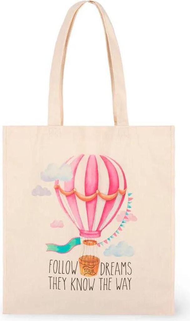 Legami Air Balloon Stofftasche Beige Beige One Size