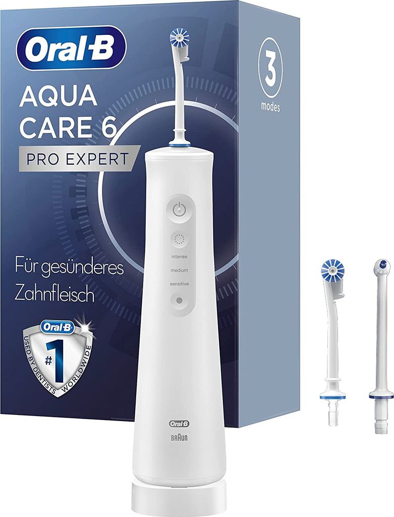 Oral-B AquaCare 6 Pro-Expert, 0,15 l, Weiß, Kabellose Produktbild 