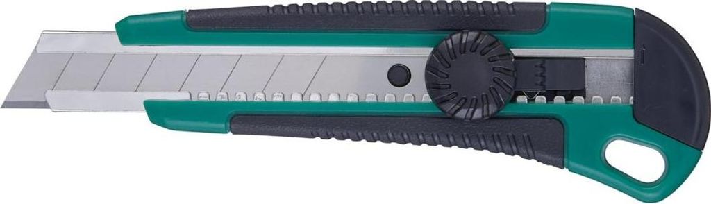 Cuttermesser m. Rädchen 18mm m. 3 Klingen FORTIS