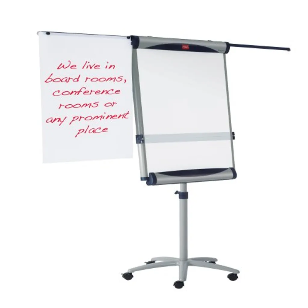 Nobo Flipchart Piranha Mobile - Tableau de Conférence à Roulettes - 11