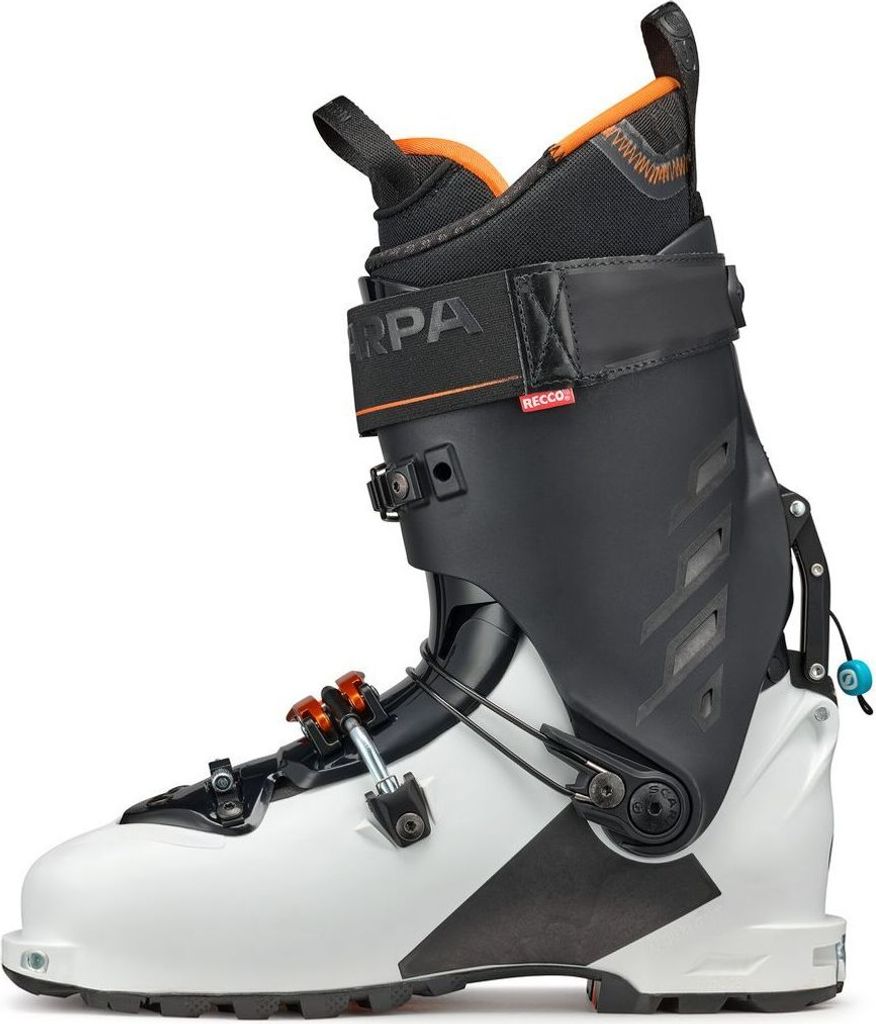 Scarpa MAESTRALE RS, Weiß, Schwarz, Orange, 1,46 kg