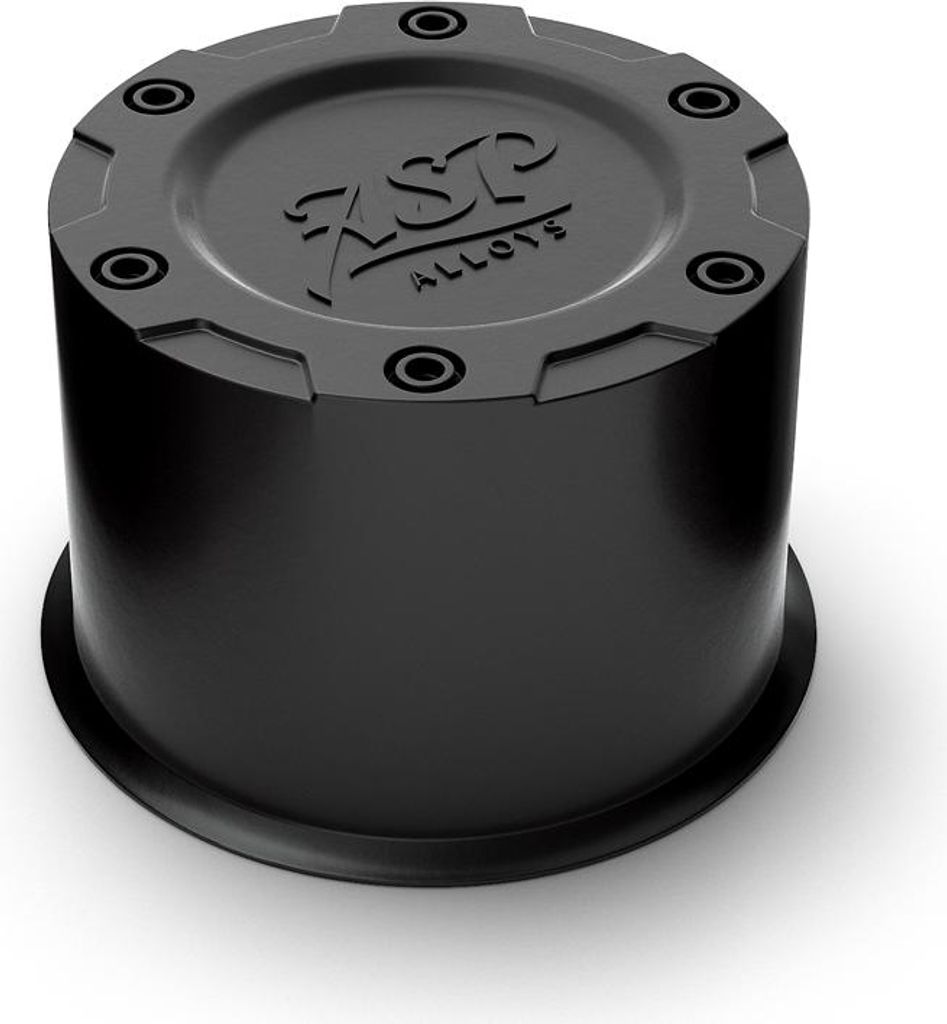 Nabendeckel schwarz matt für ASP-Felgen 1422  1440 Jeep Produktbild 