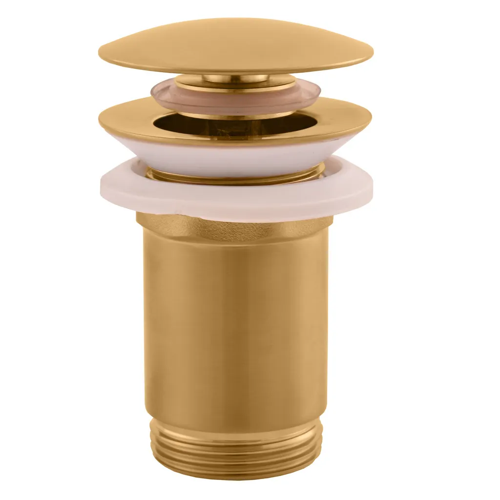 Vidage Click-Clac 5/4 Or Mat Brossé MD0484ZK pour vasque design