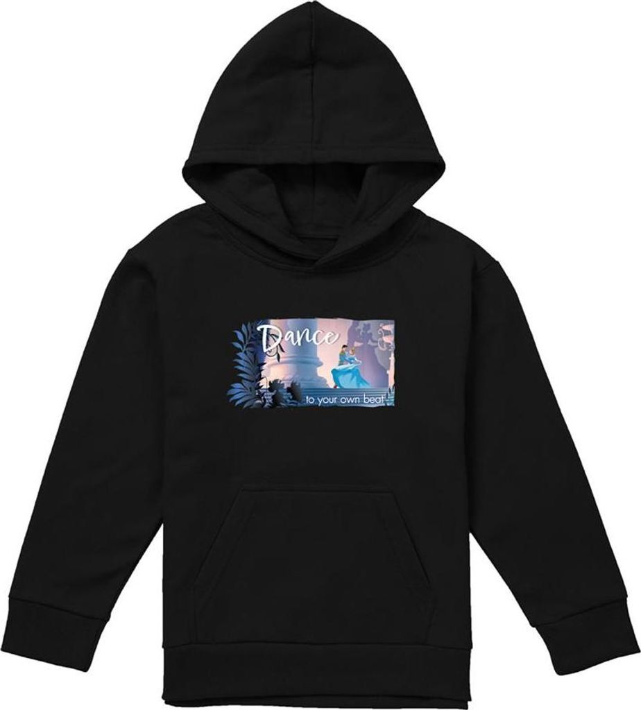 Cinderella - "Dance To Your Own Beat" Kapuzenpullover für Kinder TV22970 (128) (Schwarz)