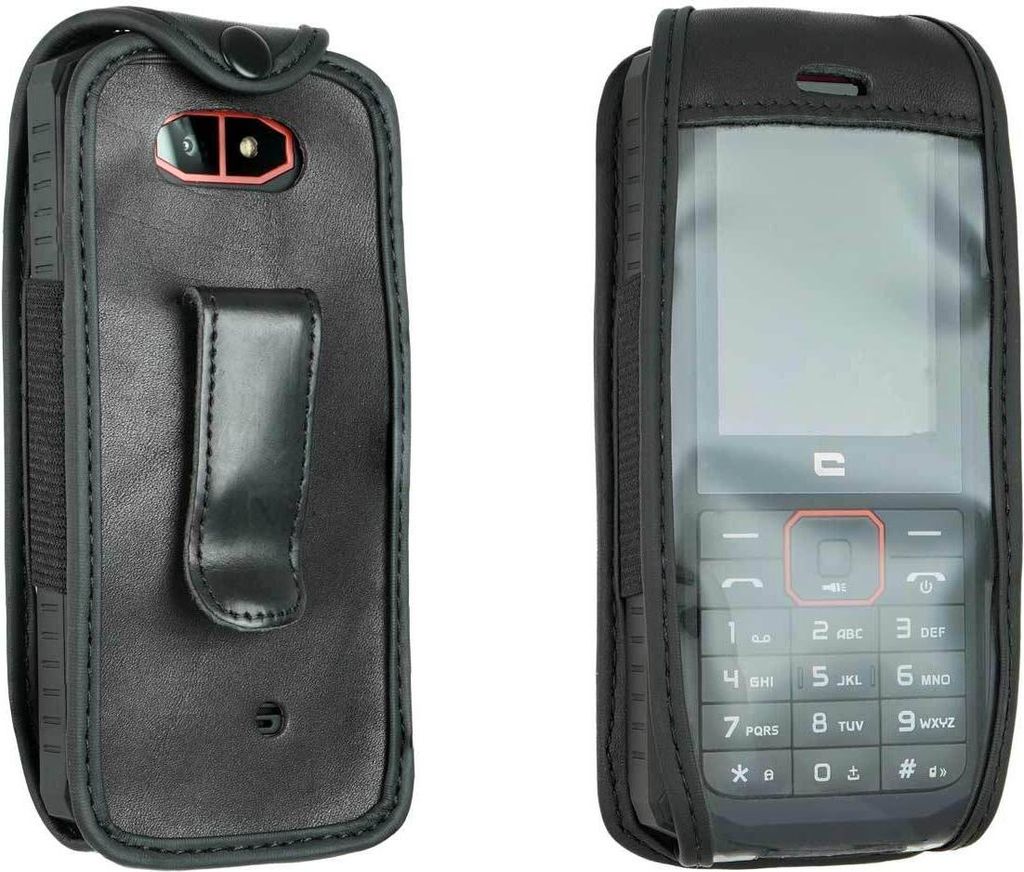 Etui en cuir avec clip ceinture pour Crosscall Spider-X5 Image du produit 