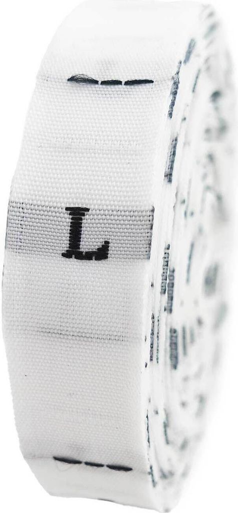 300 Größen-Etiketten Kleidergrößen Textiletiketten Labels 40x10mm Variantenwahl