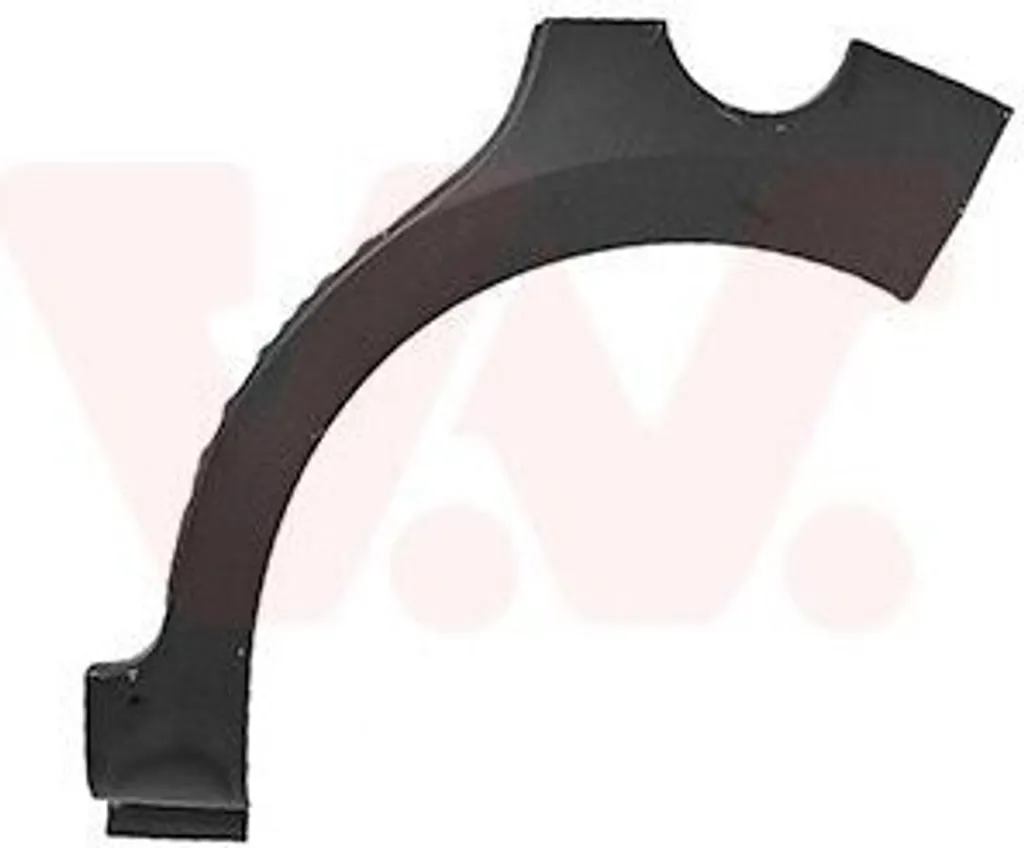 Panneau latéral adaptable PEUGEOT 207 (WA, WC) en acier VAN WEZEL haute qualité