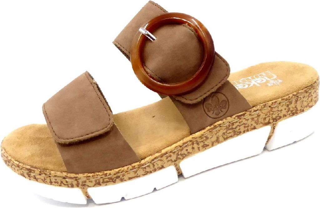 Rieker Pantolette Beige Zdjęcie produktu 