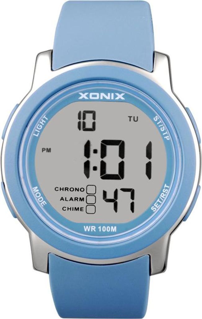 Digitale Quarz-Uhr DAR-002, 100m wasserdicht, Stoppuhr, Alarm, Datum, Hintergrundbeleuchtung