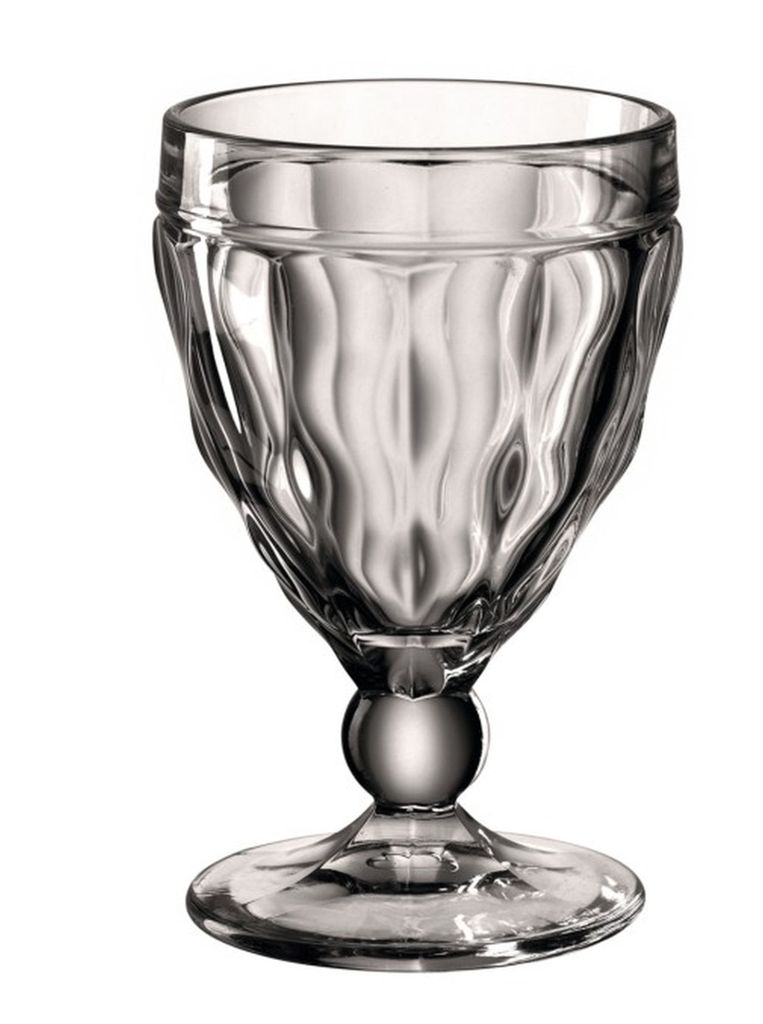 Leonardo Weißweinglas Brindisi, Weinglas, Kalk-Natron Glas, anthrazit, 240 ml, 021601