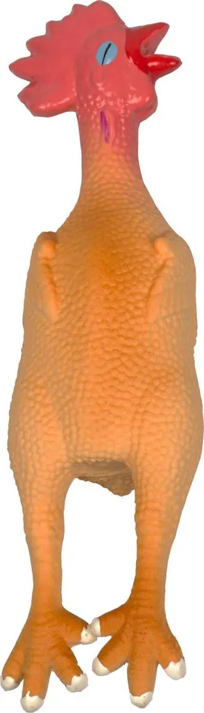 Jouet interactif sonore Poulet en latex 47 cm - Idéal pour le dressage