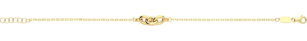 Bracelet Femme Or Jaune 375/1000 - 19cm x 2mm Maille TRS27670 Élégant