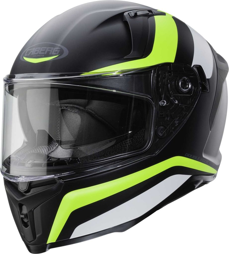 Caberg Avalon Blast Helm, schwarz matt/rot, 2XL (63/64)