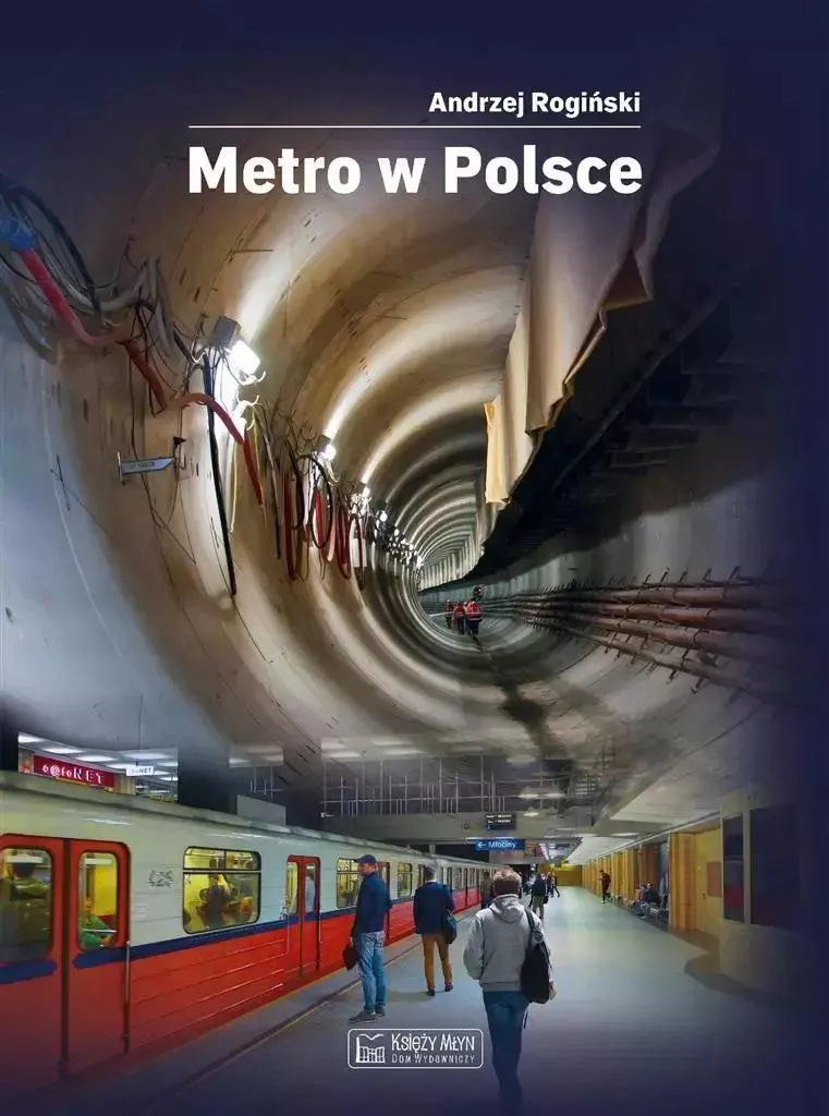 Livre Metro w Polsce avec plans d'archives et schémas techniques