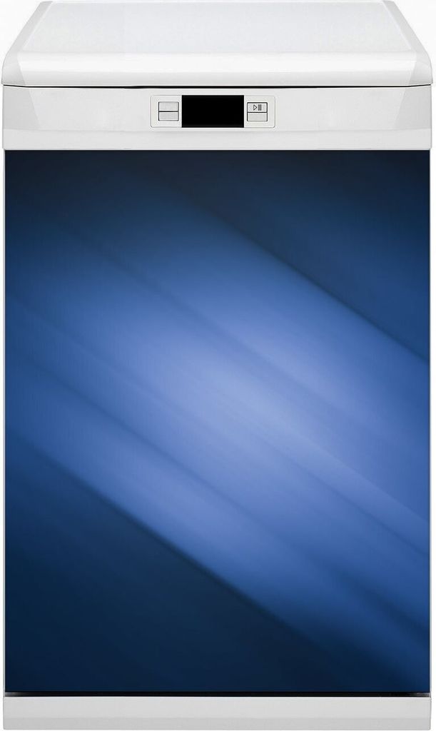 Küche Dekorative Magnete Magnet Folie für Geschirrspüler 45x80 cm - Blau Abstract