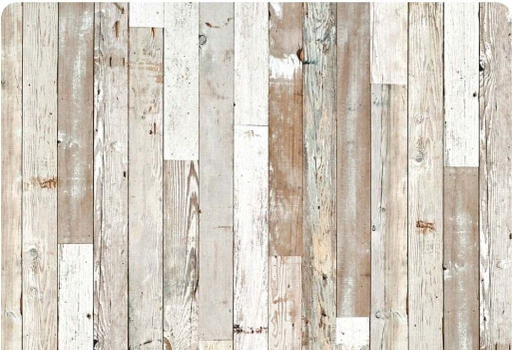 Bertoni Filz Tisch/Tischplatte mit Muster | VINTAGE WHITE| 29 cm x 42 cm