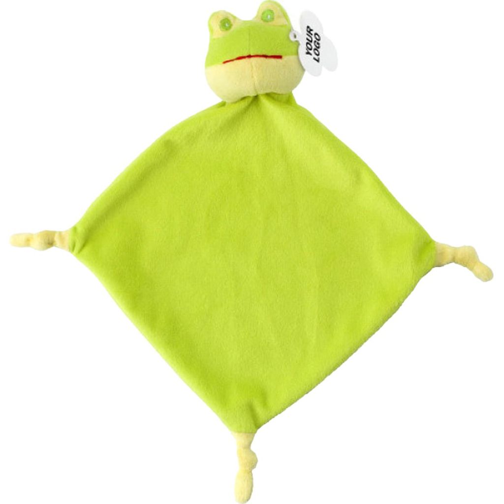 L-Merch - "Relax" Frosch Baby-Decke, Plüsch LT5064 (Einheitsgröße) (Grün)