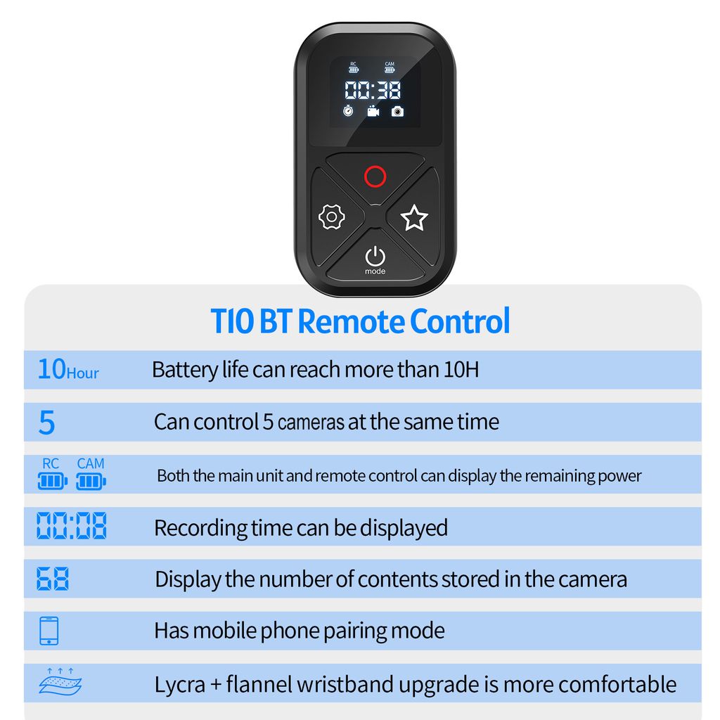 TELESIN GP-RMT-T10 Wasserdichte Smart BT | Kaufland.de