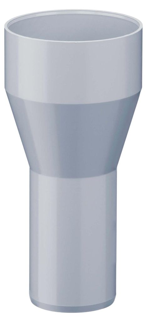 INEFA Reduzierstück Fallrohr, PVC DN75/50 Grau Zubehör Produktbild 