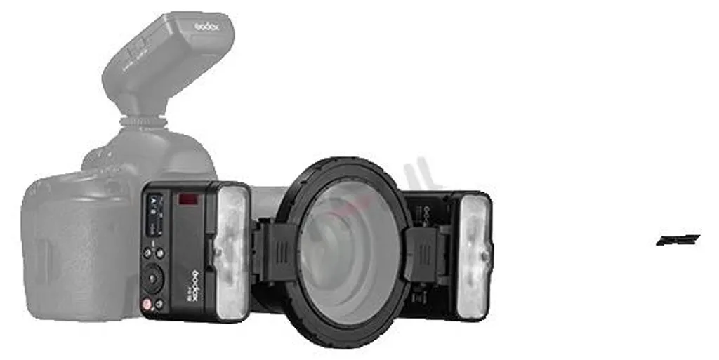 Flash Macro sans fil MF12-K2 Godox avec batterie rechargeable intégrée