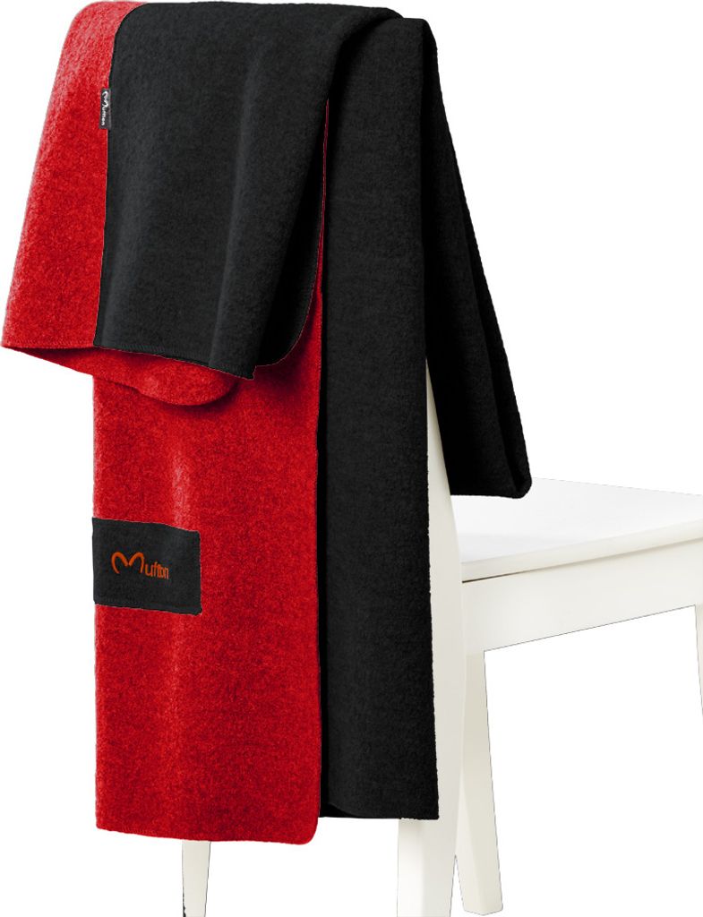 Mufflon W100 Mu-Blanket kohle/vulkan one size