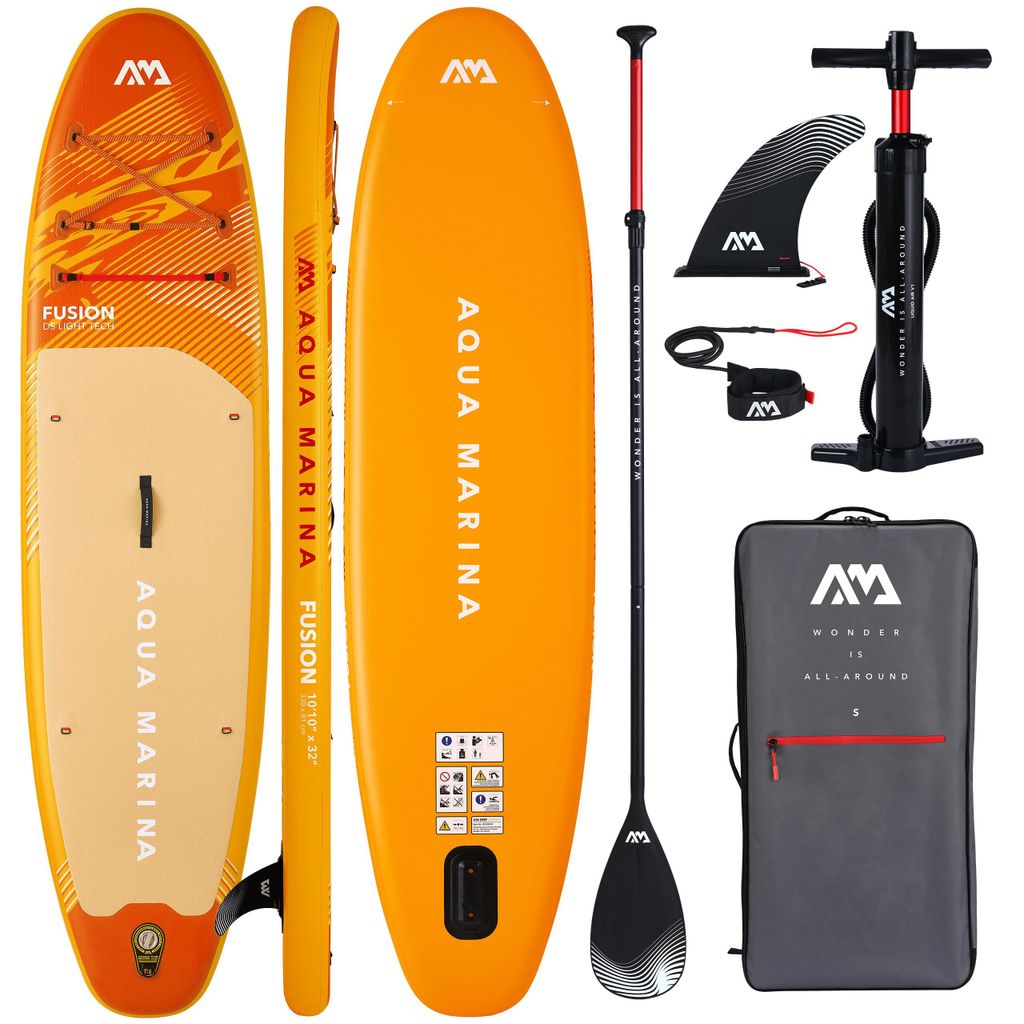 SUP Board aufblasbar Aqua Marina Fusion 10'10 (330 cm) – Allround, 150 kg, Set, 2026 Before Sunset