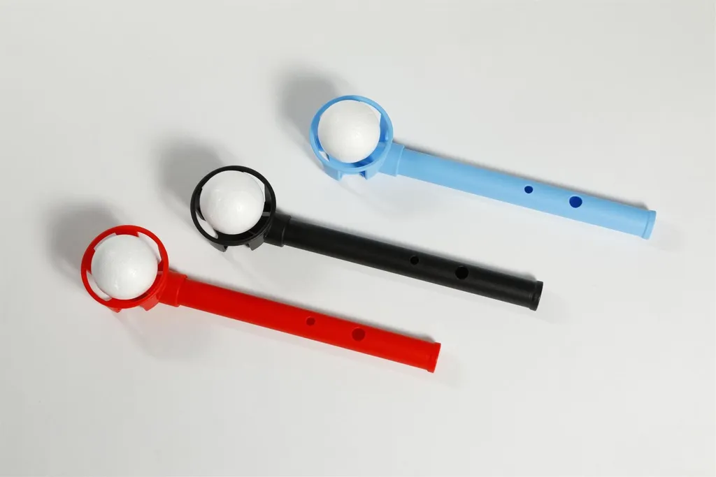 Appareil d'exercice respiratoire Flow-Ball ULTRA noir pour la rééducation